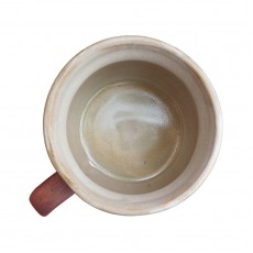 DARK BROWN MATT + VANILLA MATT Buclák s uchem malý 1ks