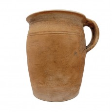 LIGHT BROWN MATT + VANILLA MATT Buclák s uchem 1ks