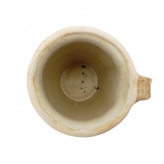 LIGHT BROWN MATT + VANILLA MATT Buclák s uchem 1ks