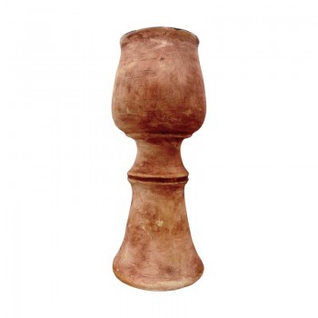 BROWN MATT + BLACK GLASURE Číše velká 1ks