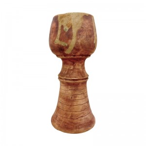 BROWN MATT + VANILLA GLASURE Číše velká 1ks