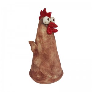 Dekorace SLEPICE OKŘÍDLENÁ 1ks