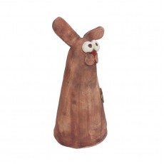 Dekorace ZAJÍC se čtyřlístkem 1ks