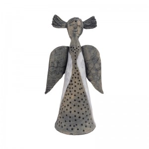 DARK BLUE MATT Dekorace ANDĚL POKOJE S HVĚZDIČKAMI 1ks